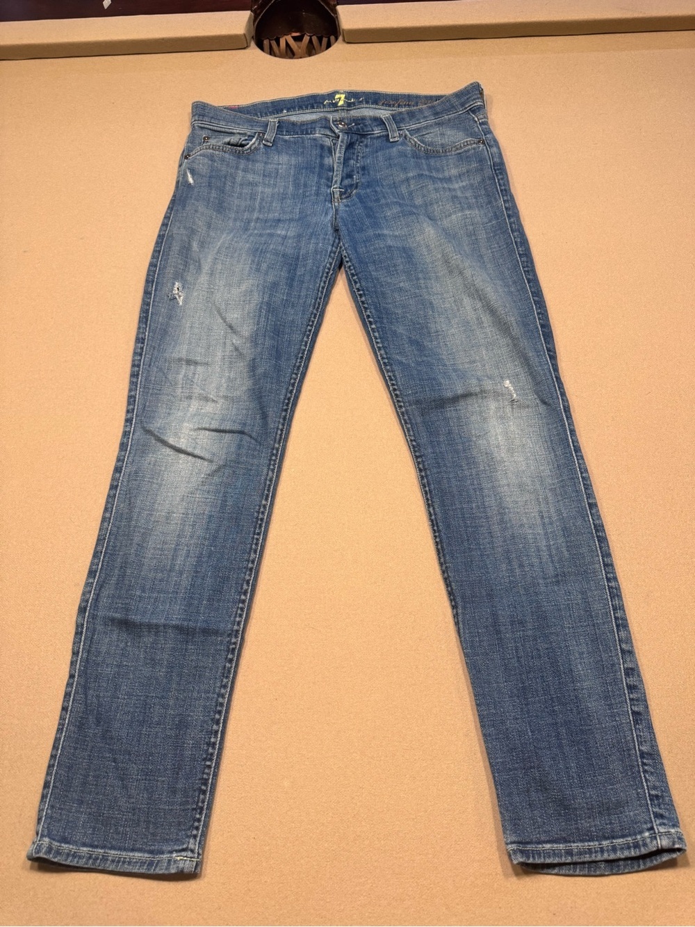 7 For All Mankind Josefina Skinny Boyfriend jeans